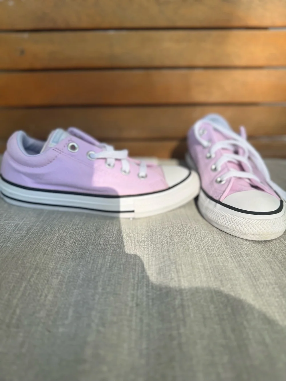 Converse Kids Pink Low Top All Star Sneakers